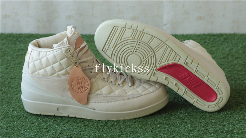 Authentic Just Don C x Air Jordan 2 Beach Limited